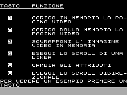 Running screen