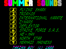 Running screen