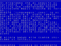 Running screen