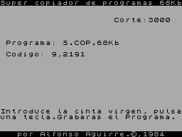Running screen