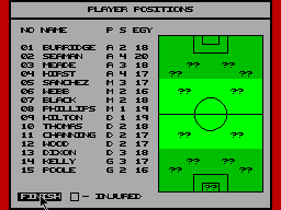 Running screen