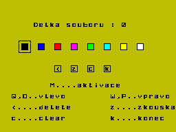 Running screen