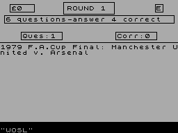 Running screen