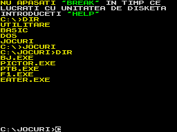 Running screen