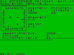 Running screen