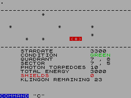 Running screen
