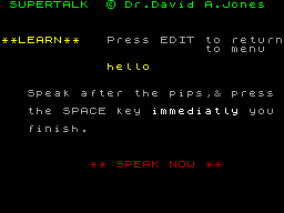 Running screen