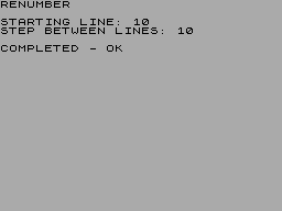 Running screen