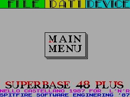 Running screen