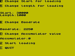Running screen