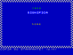 Running screen