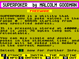 Running screen