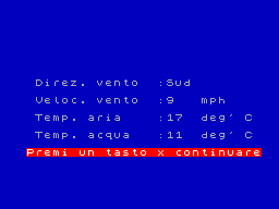 Running screen