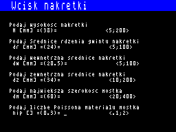 Running screen