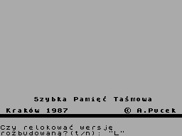 Running screen