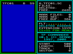 Running screen