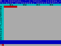 Running screen