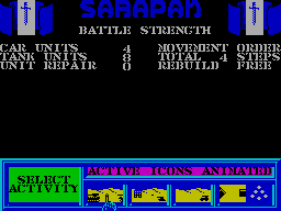 Running screen