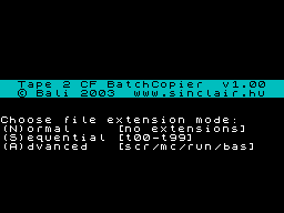 Running screen