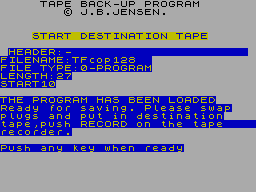 Running screen