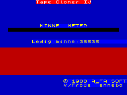 Running screen