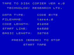 Running screen