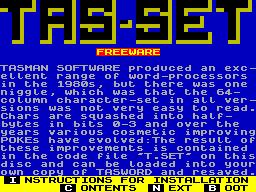 Running screen