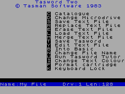 Running screen