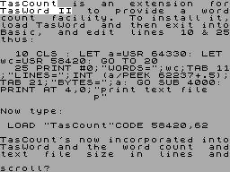 Running screen