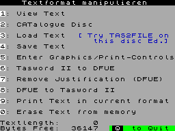 Running screen