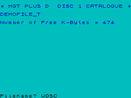 Running screen