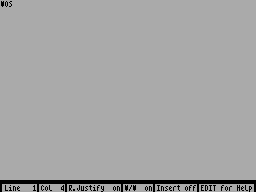 Running screen