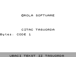 Running screen