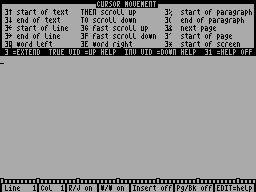 Running screen