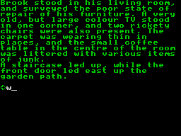 Running screen