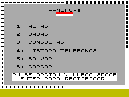 Running screen
