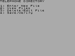 Running screen