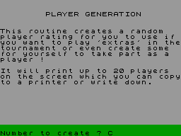 Running screen