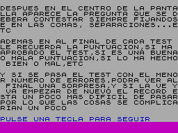 Running screen