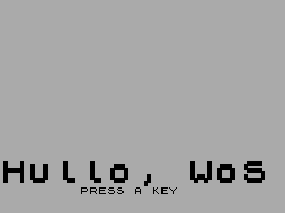 Running screen