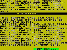 Running screen