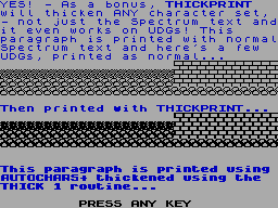 Running screen