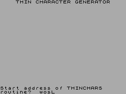 Running screen