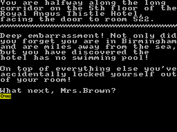 Running screen