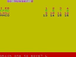 Running screen