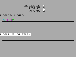 Running screen