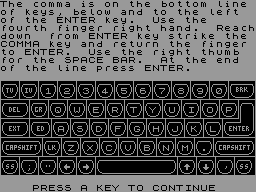 Running screen