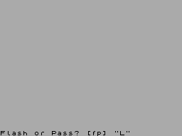 Running screen