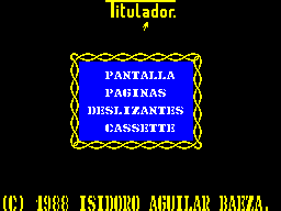 Running screen