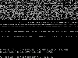 Running screen